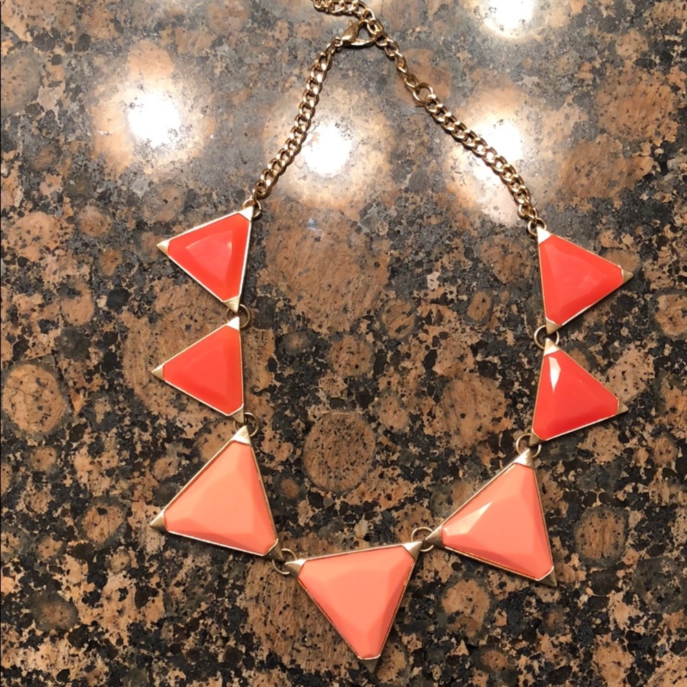 Pink and coral necklace